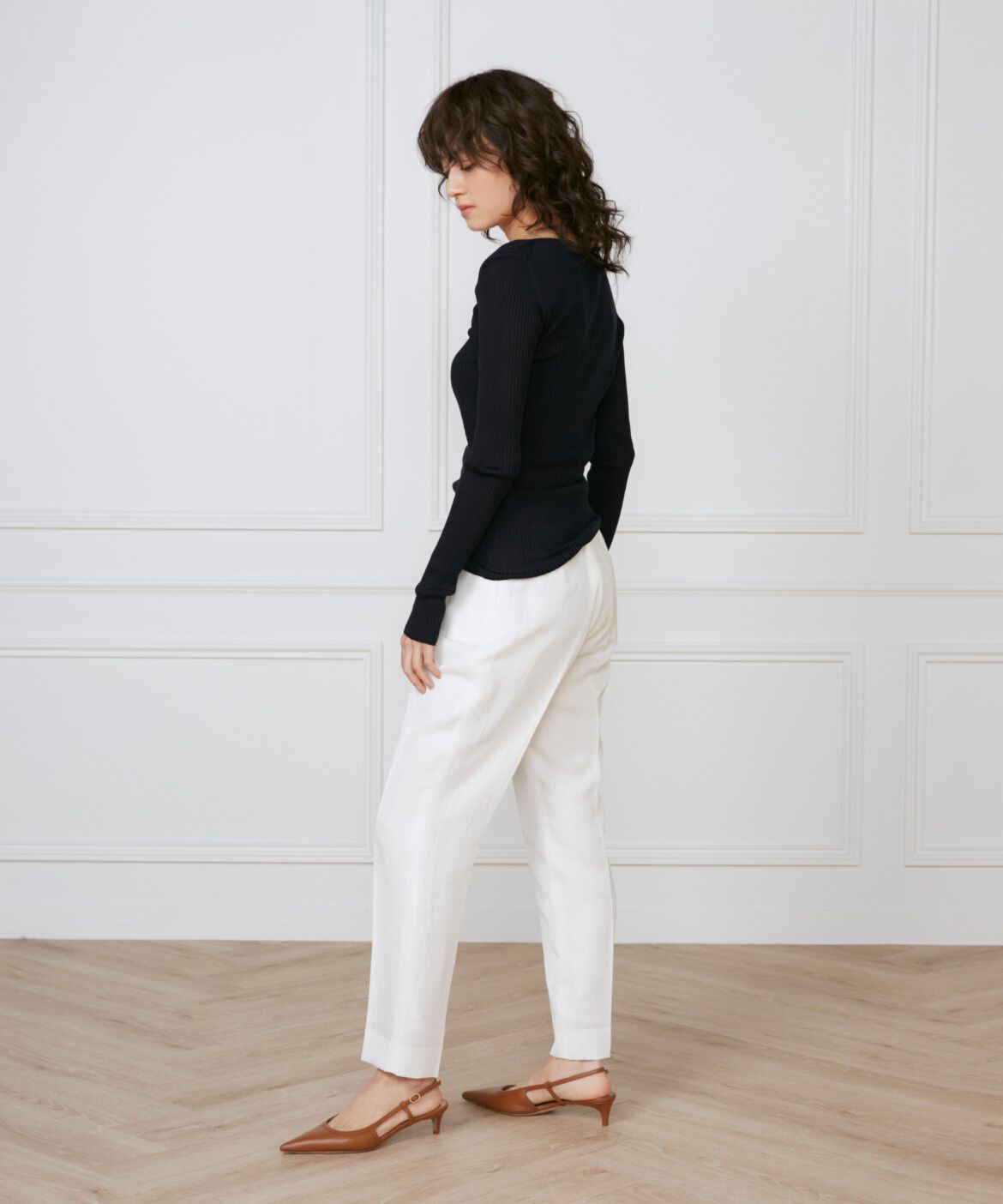 INED「フロントタックパンツ《la veille by SUPERIOR CLOSET》」|その他|