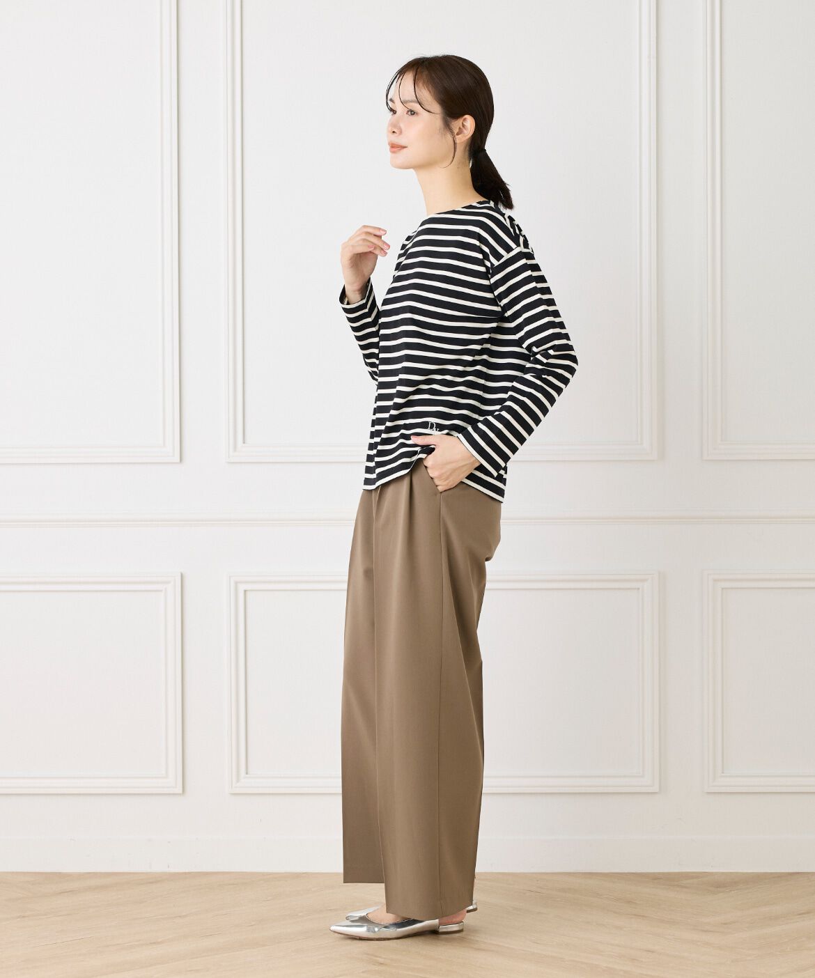 DAY by DAY it&rsquo;s international「ボーダーロングスリーブT」|Tシャツ・カットソー|