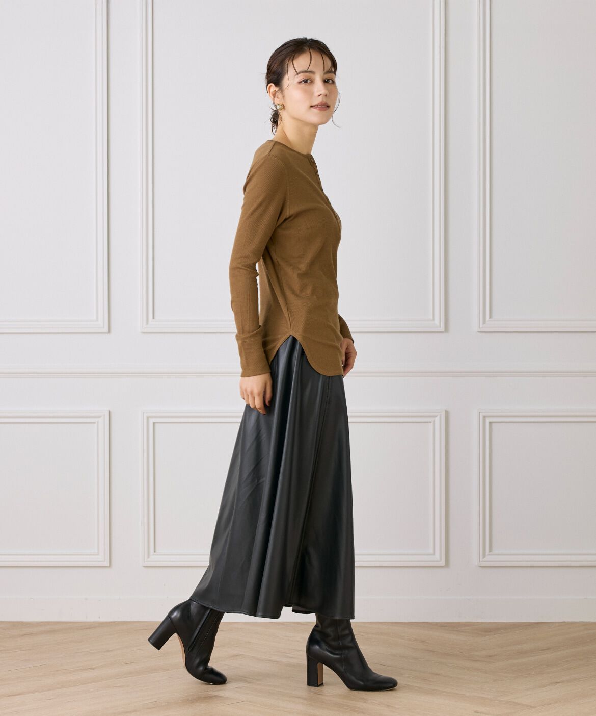 DAY by DAY it&rsquo;s international「ランダムテレコヘンリーネックプルオーバー」|Tシャツ・カットソー|