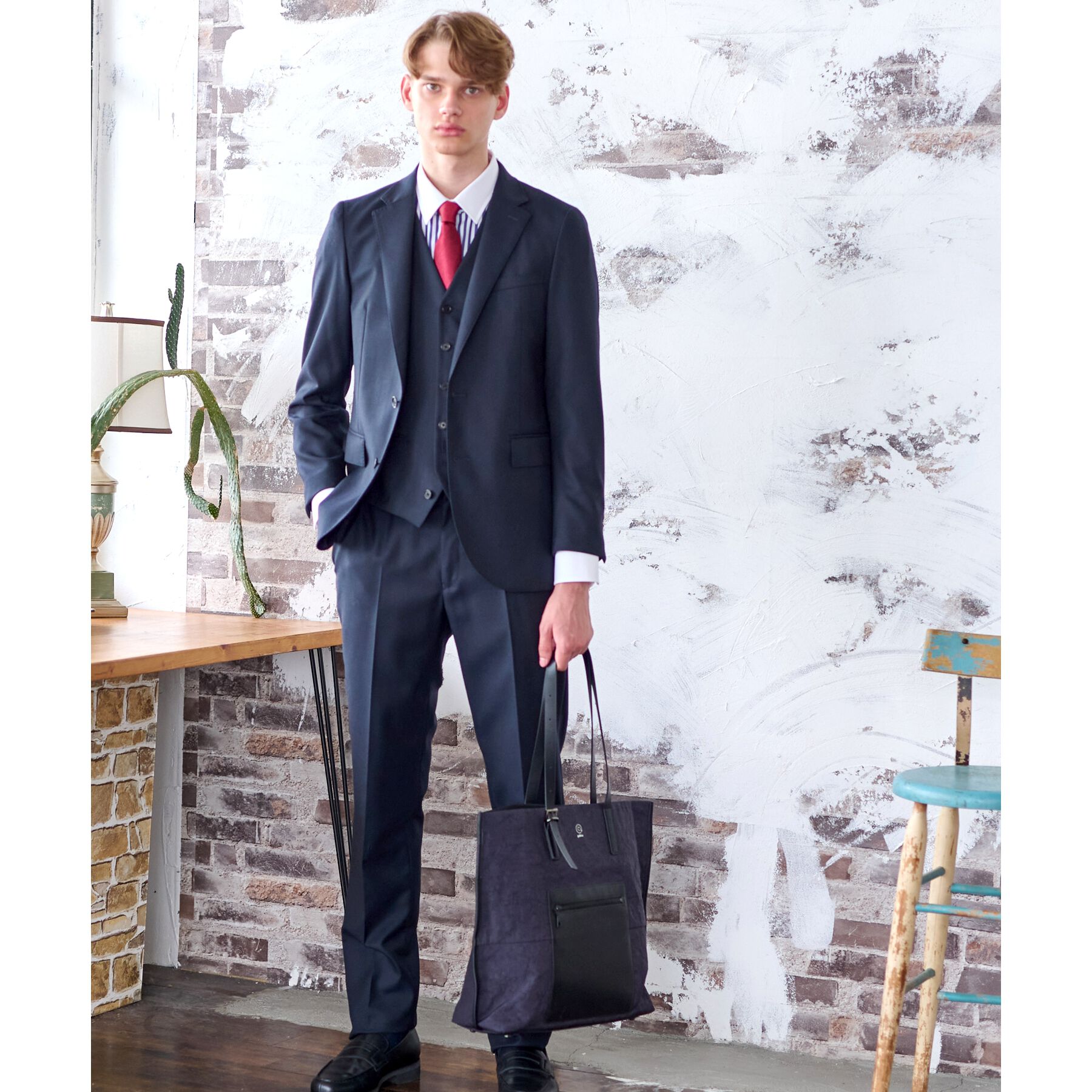 DRESSTERIOR「【セットアップ可】Super100&rsquo;s スリーピース SET UP パンツ」|その他|