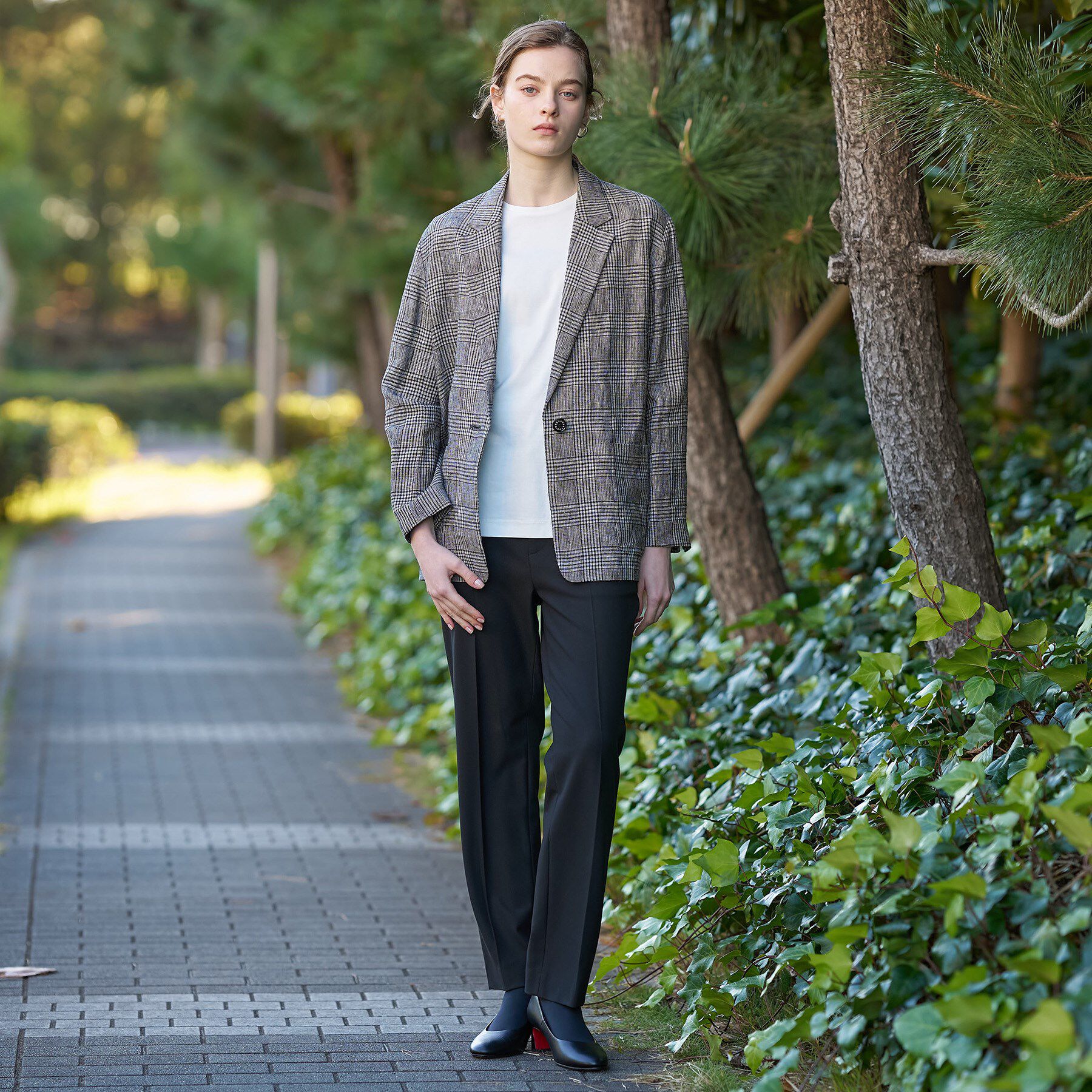 DRESSTERIOR「ウォッシャブルリネンライトジャケット」|テーラードジャケット|