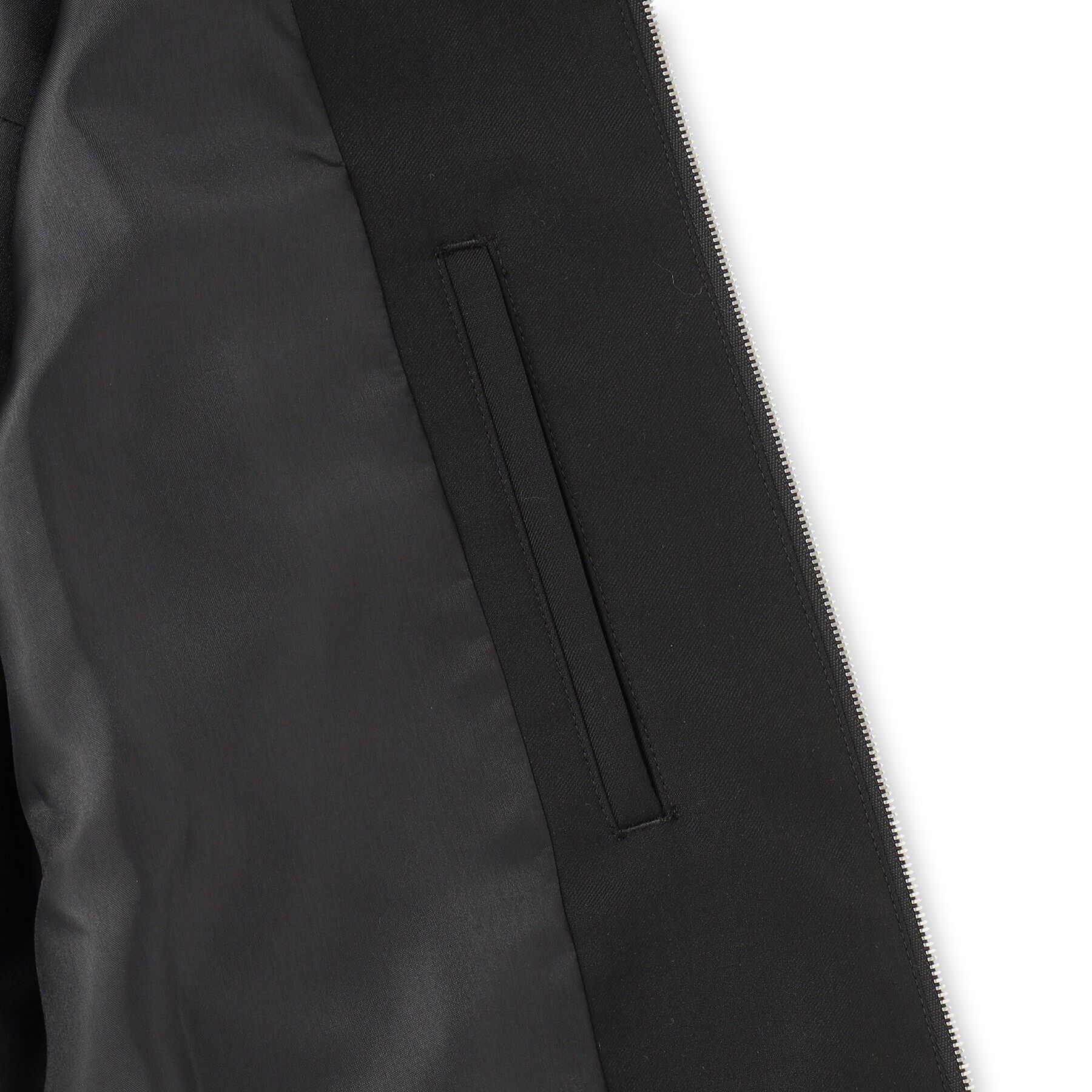 DRESSTERIOR「【家庭洗濯可】ウォッシャブル ウールハリントン ジャケット」|ブルゾン・スタジャン|