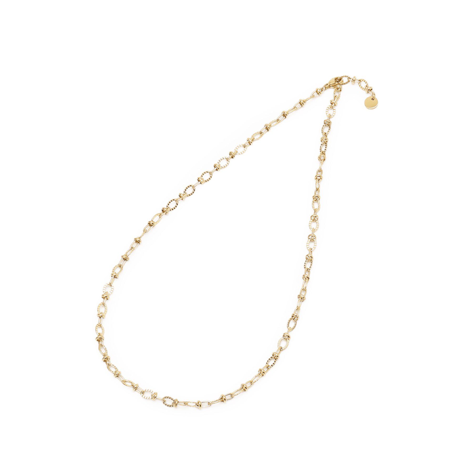 DRESSTERIOR「リンクチェーンネックレス」|ネックレス|ゴールド(007)