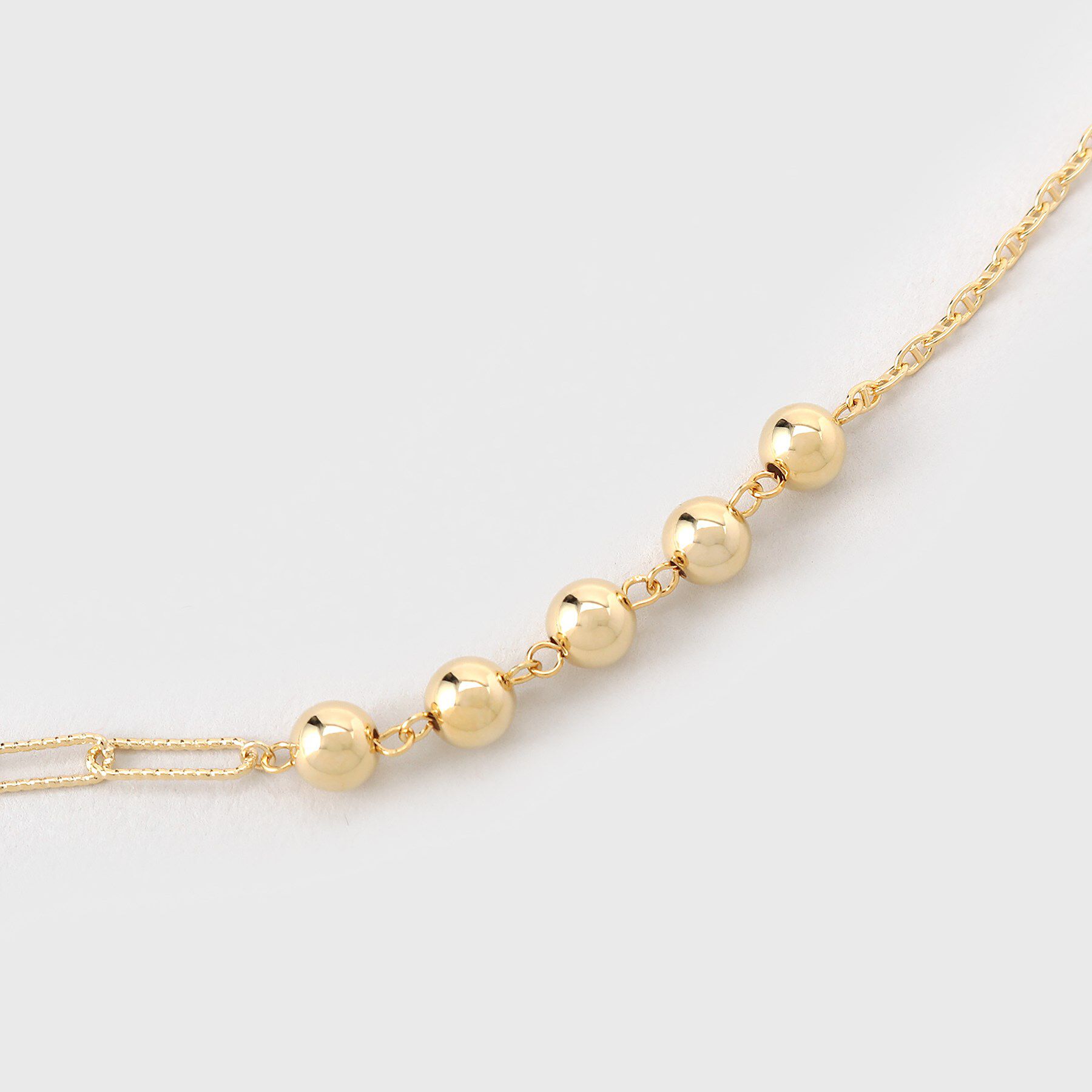 GALLEST「トリプルチェーンネックレス」|ネックレス|