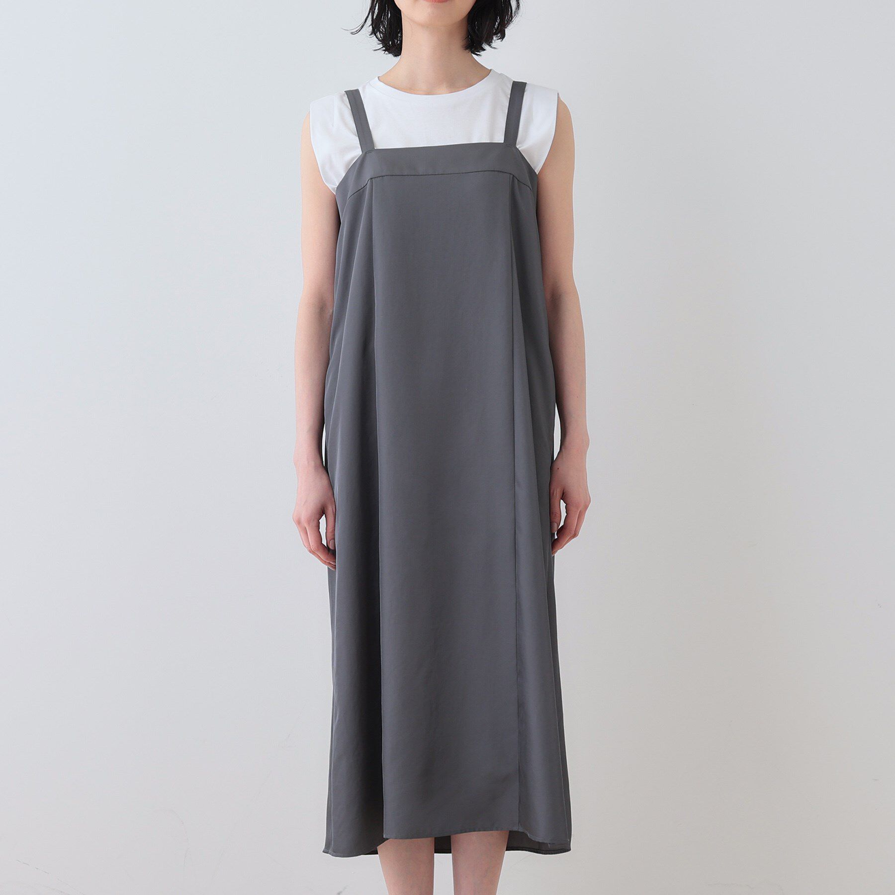 INDIVI「【洗える／UVケア】スリップワンピース」|ワンピース|