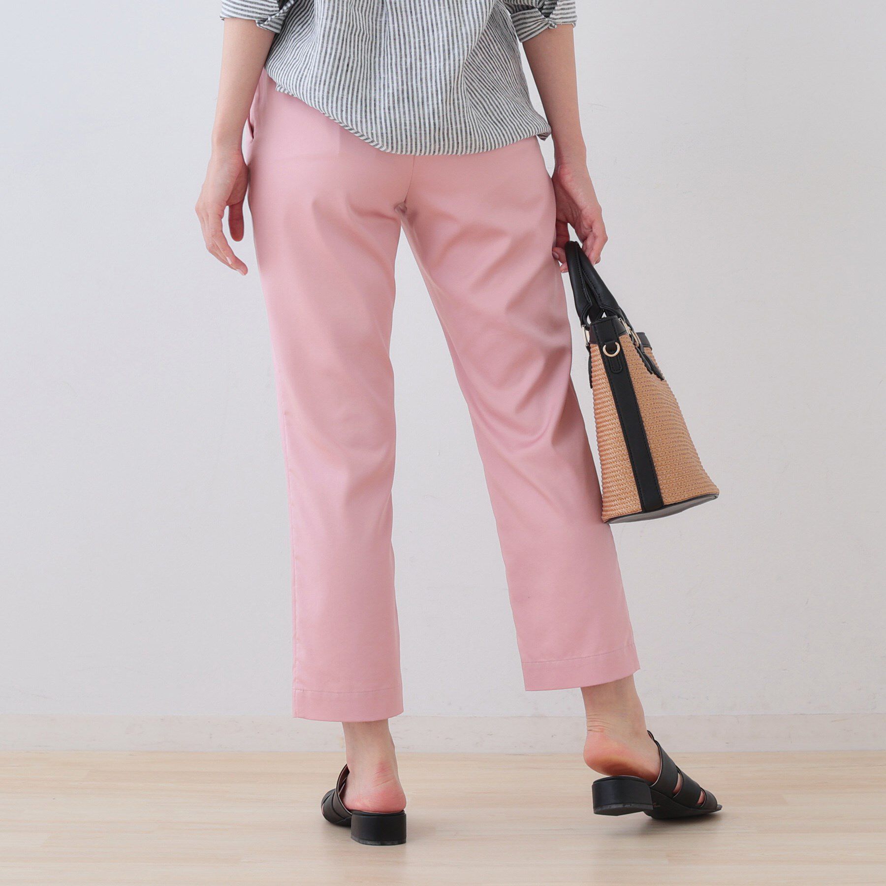 INDIVI「ストレッチストレートパンツ」|その他|