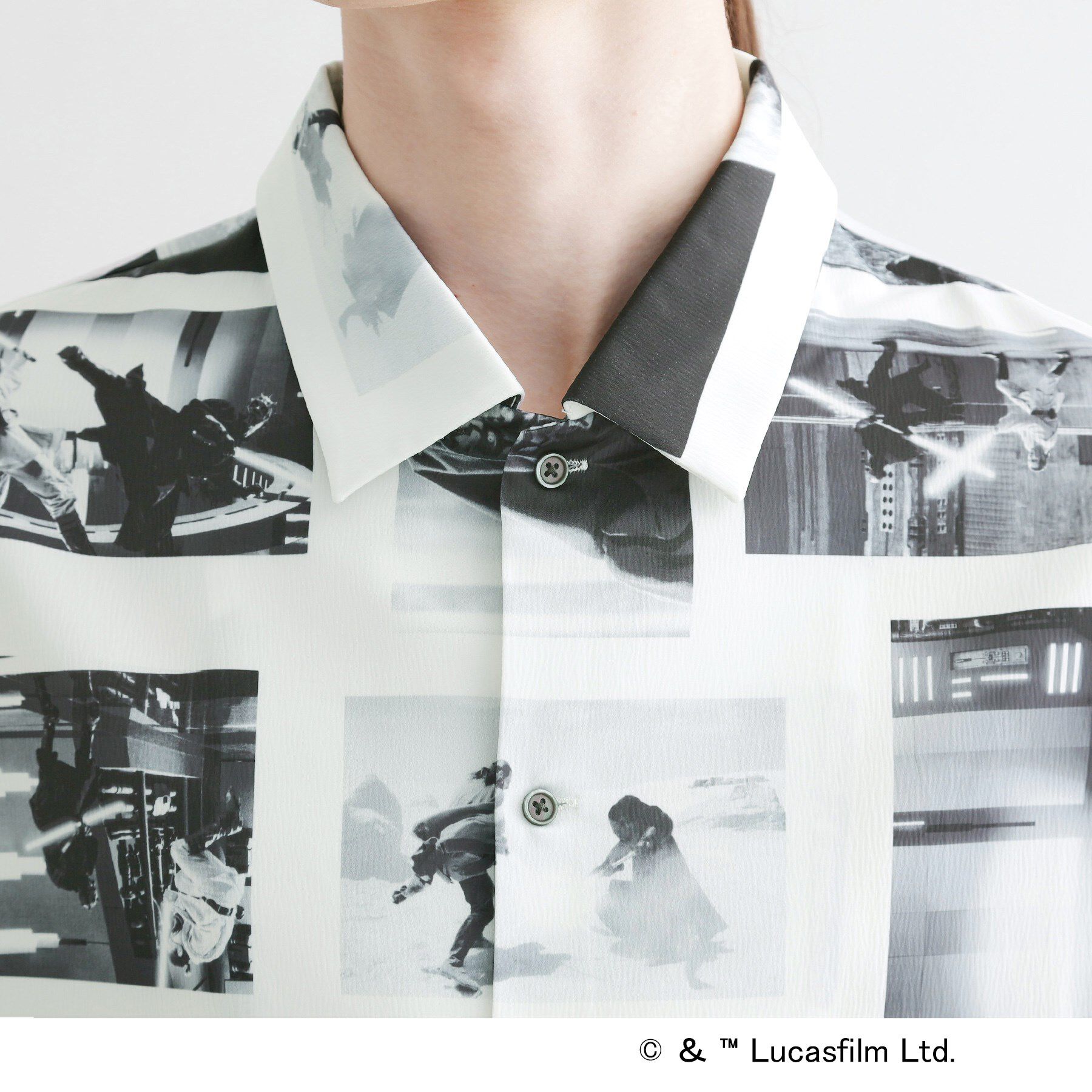 tk.TAKEO KIKUCHI「【STAR WARS】Capsule Collection 2WAY半袖シャツ」|シャツ・ブラウス|