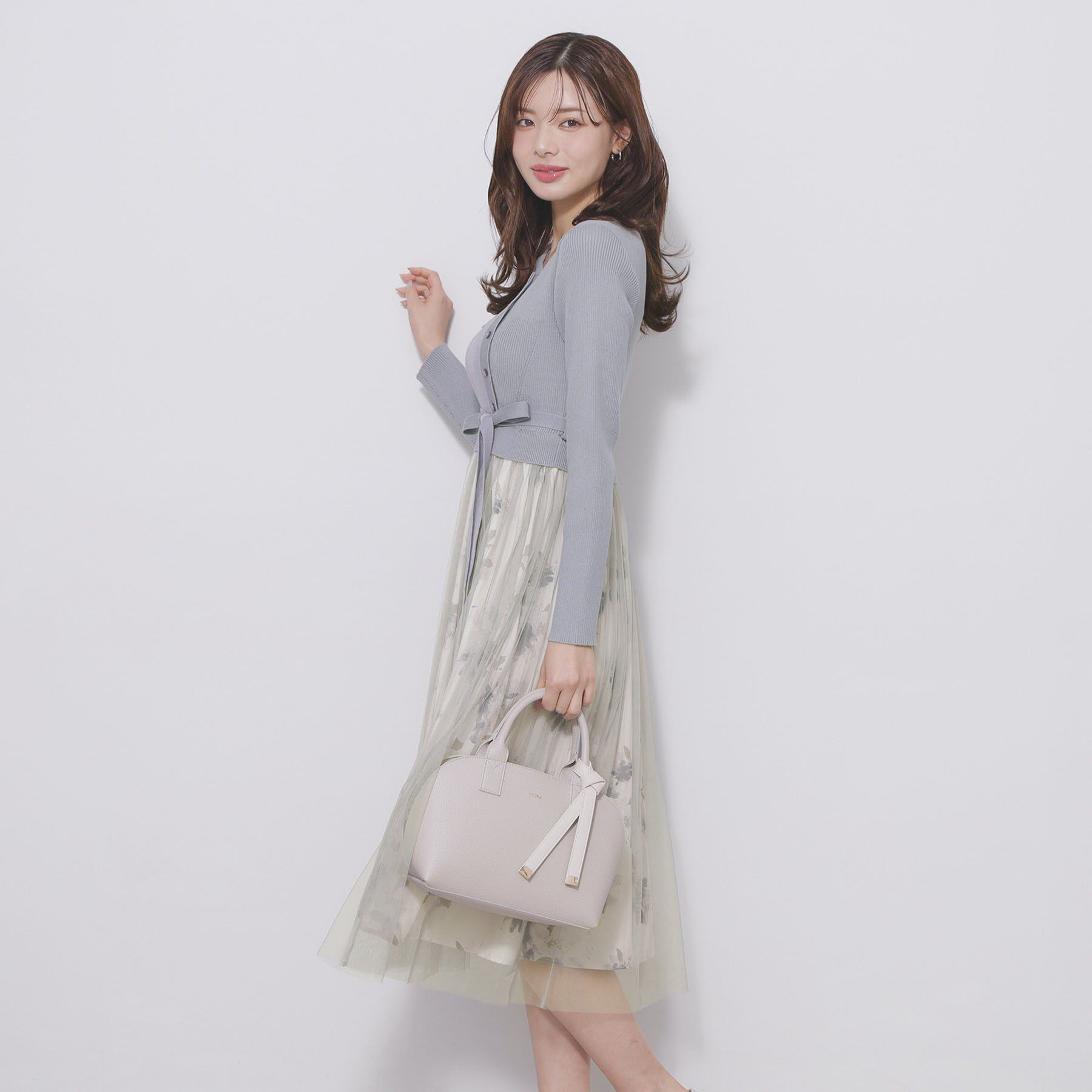 index「ドッキングニットワンピース【洗濯機OK/抗ピル】」|ワンピース|