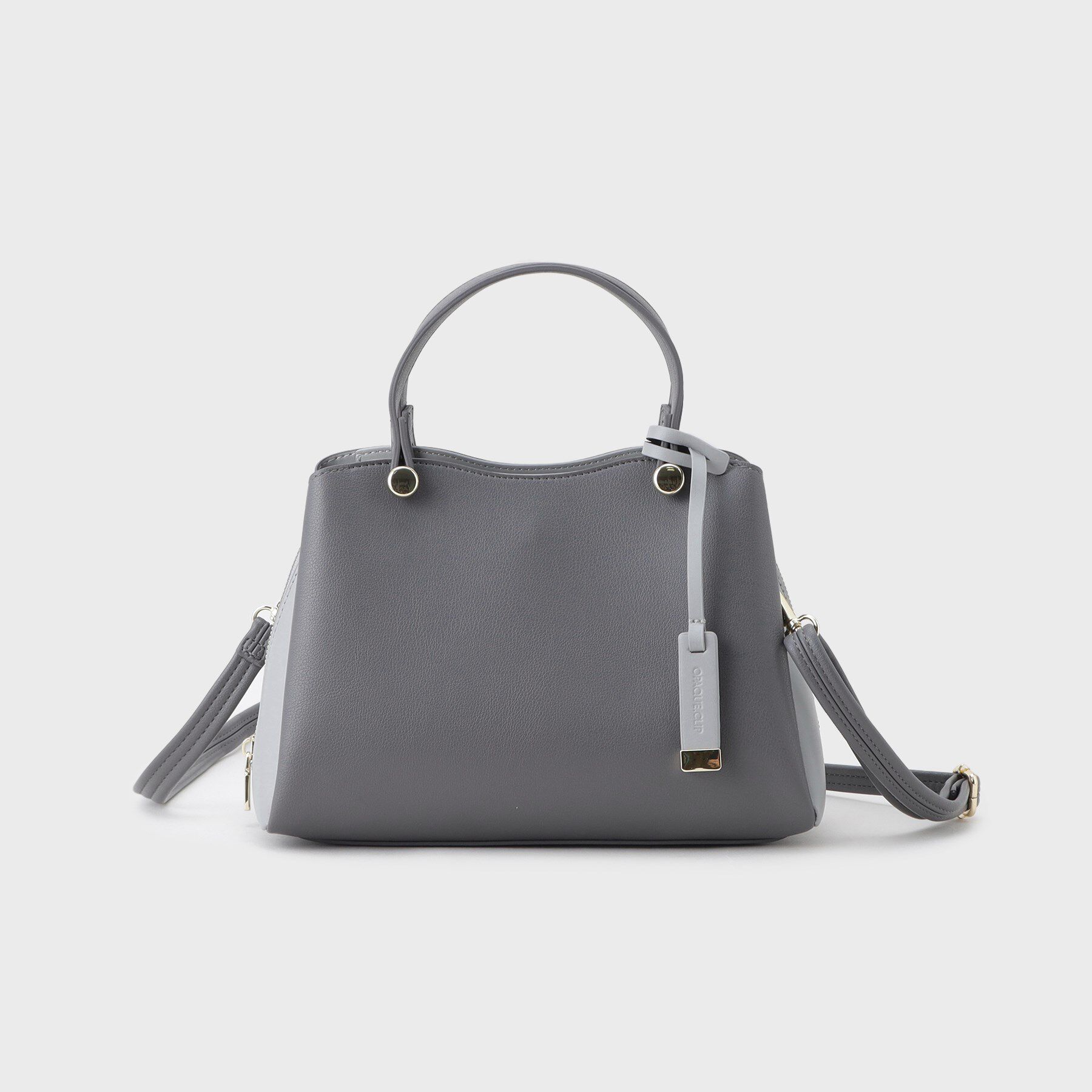 OPAQUE.CLIP「【2WAY/名品】バイカラーミドルボストンバッグ」|ショルダー・メッセンジャー|