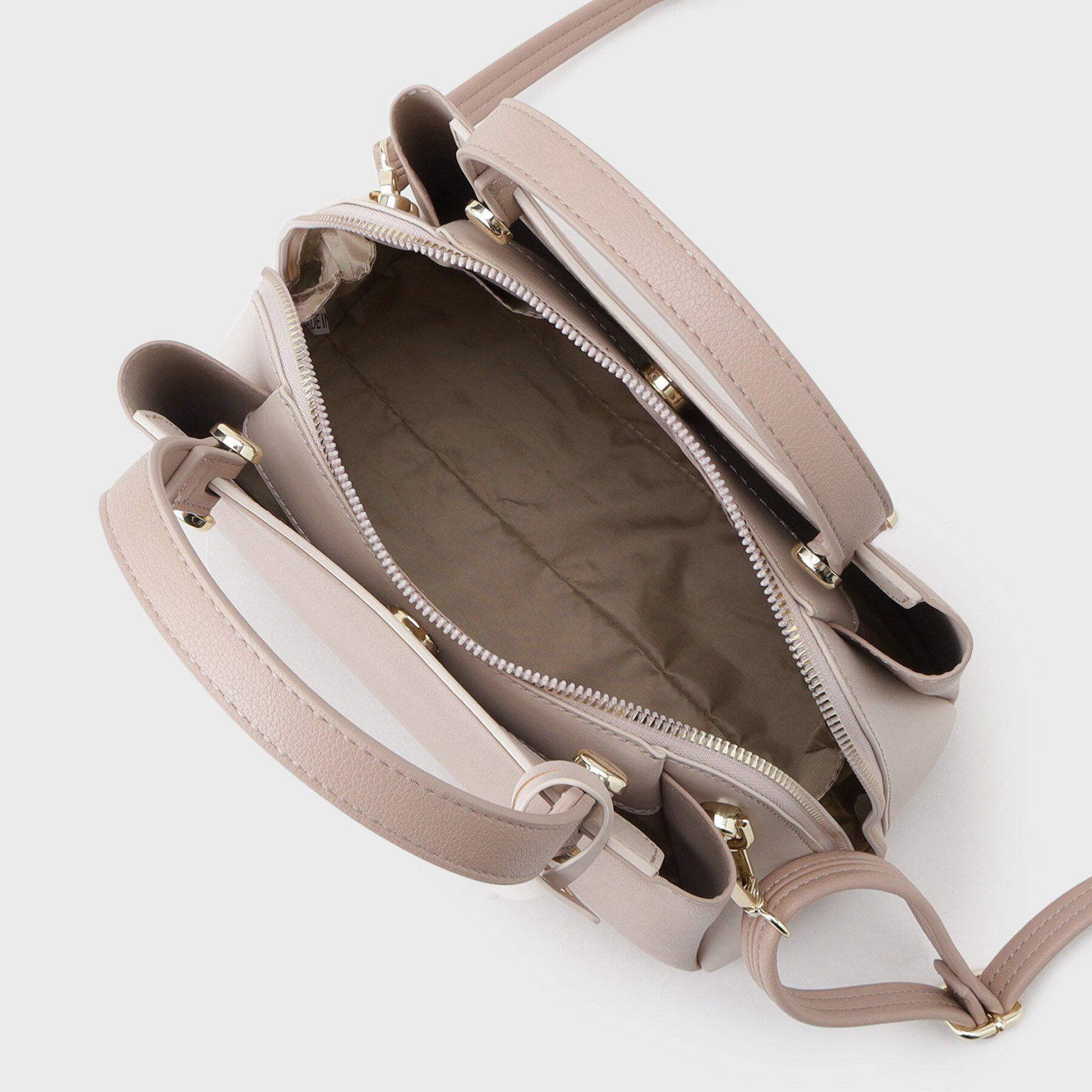 OPAQUE.CLIP「【2WAY/名品】バイカラーミドルボストンバッグ」|ショルダー・メッセンジャー|