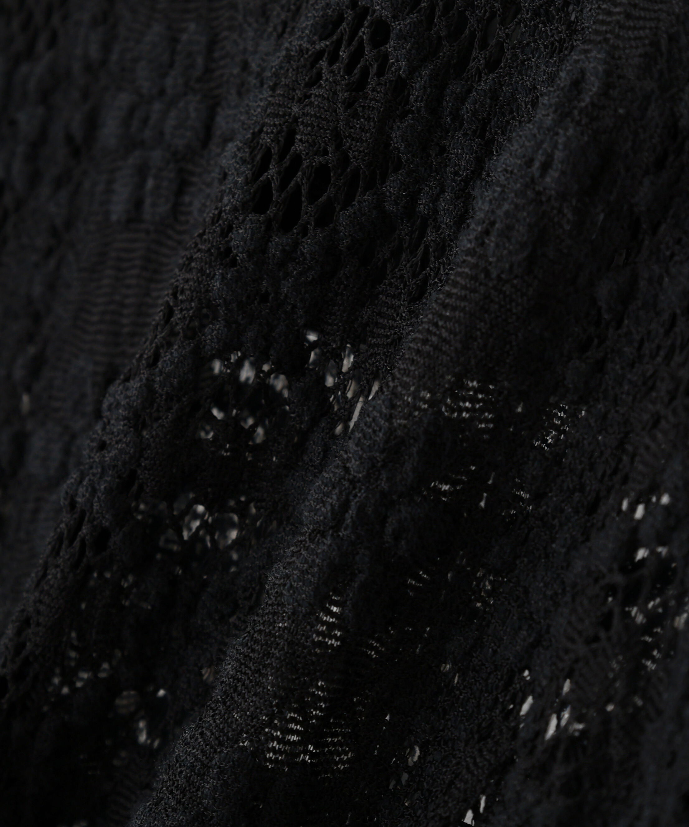  「ストレッチレースドロストトップス」|シャツ・ブラウス|