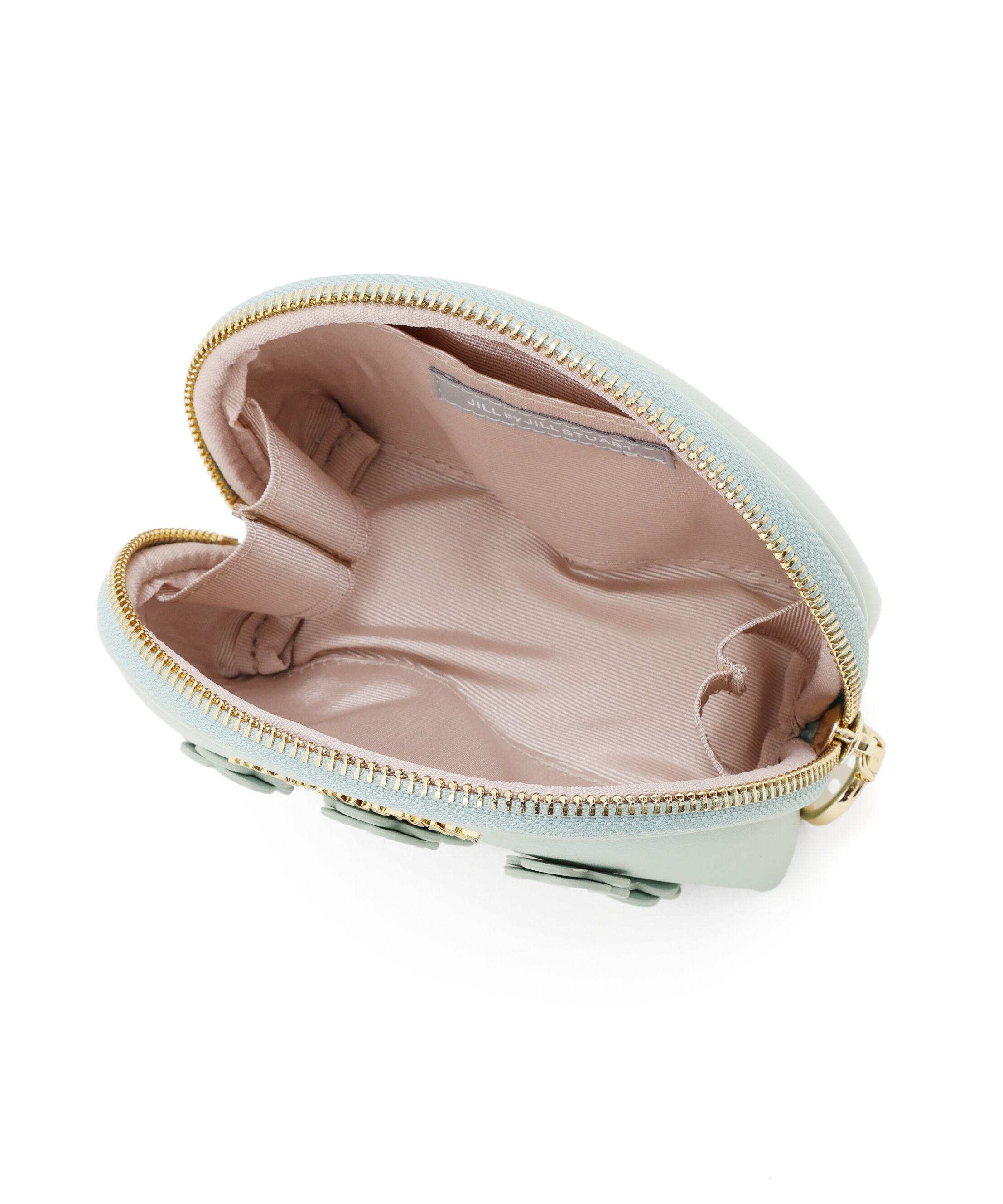  「フラワーモチーフポーチ」|財布|