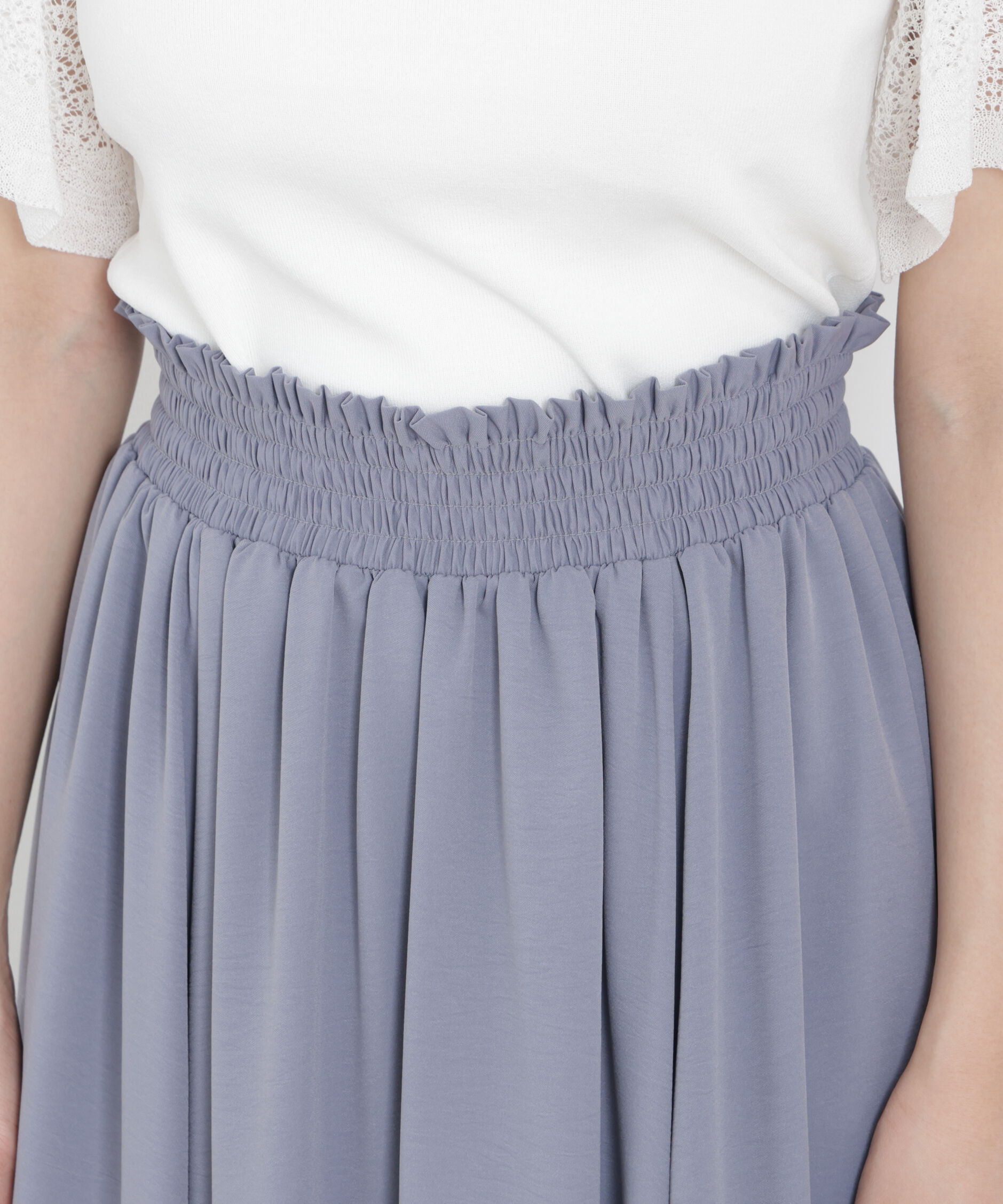 PROPORTION BODY DRESSING「ゴムシャーリングギャザースカート　26SS」|スカート|