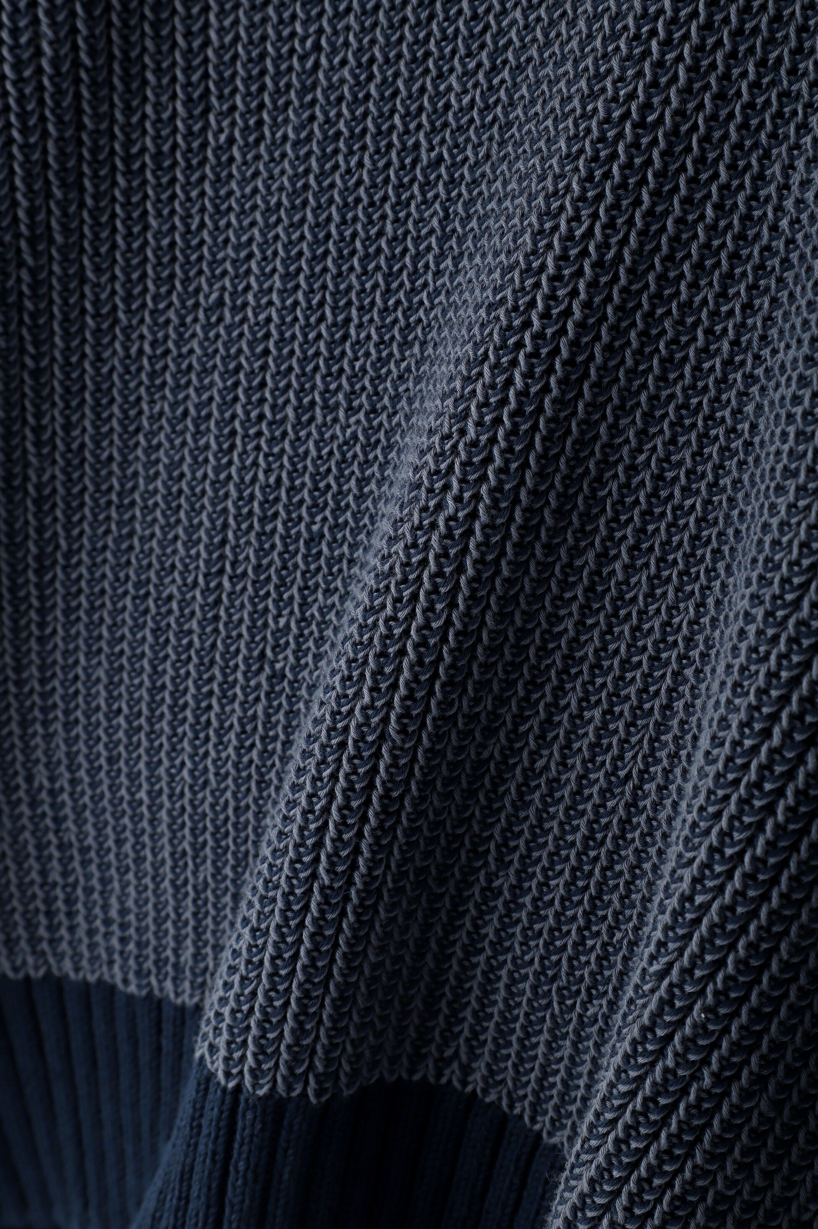  「◆バイカラー衿付きニット」|ニット・セーター|