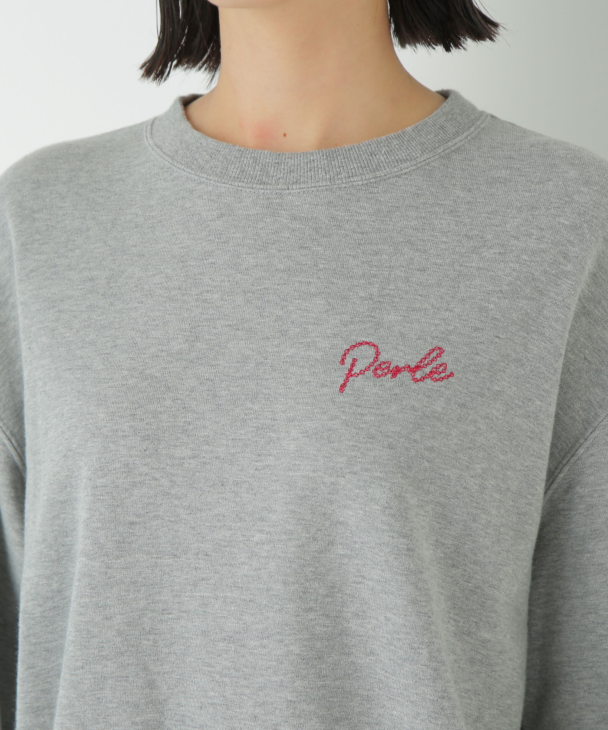  「◆チェーンステッチロゴトレーナー」|Tシャツ・カットソー|