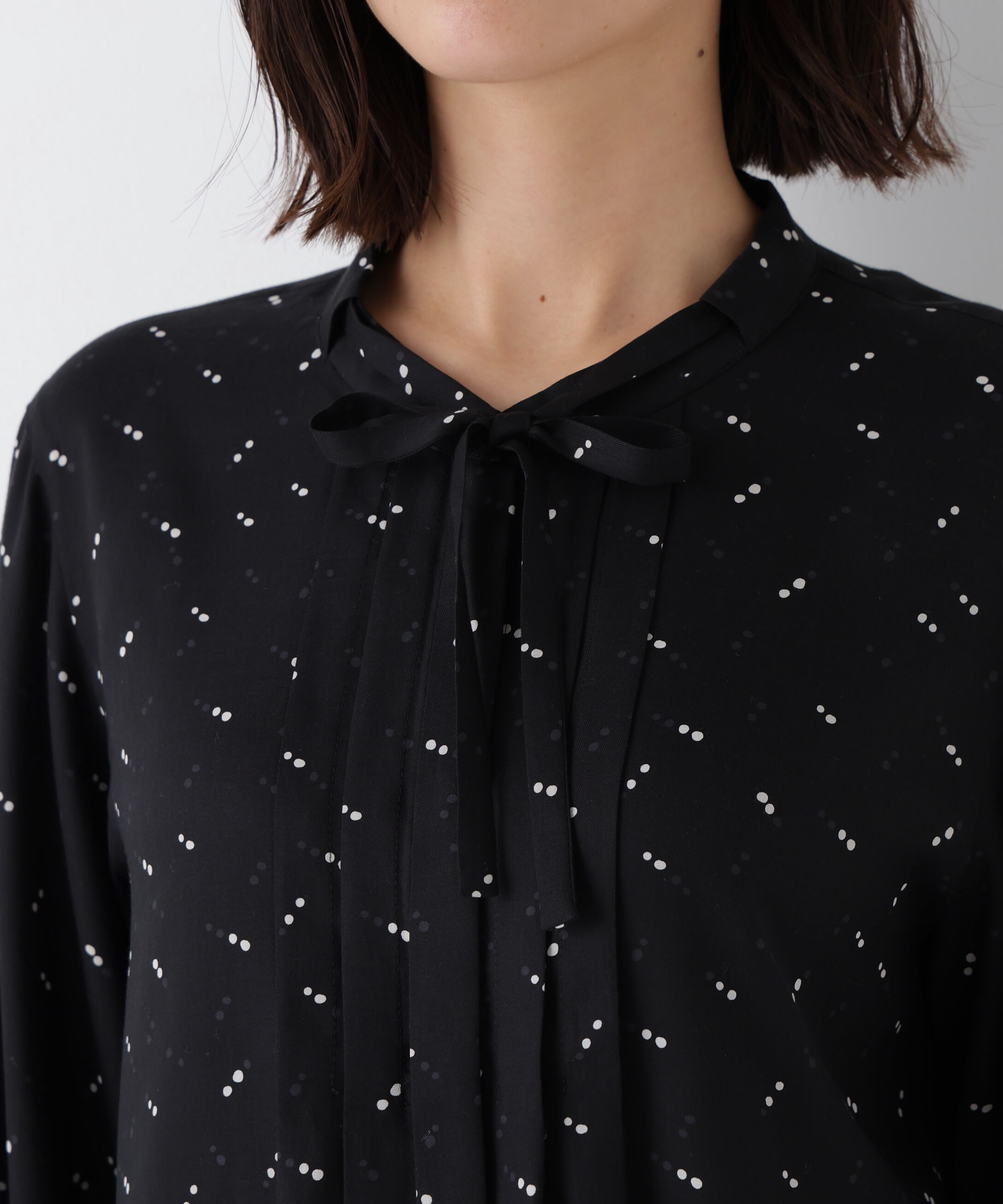  「◆《ウォッシャブル》テンセルビエラタイブラウス」|シャツ・ブラウス|