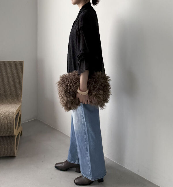 Doux archives「ドットシフォンボウタイブラウス」|シャツ・ブラウス|