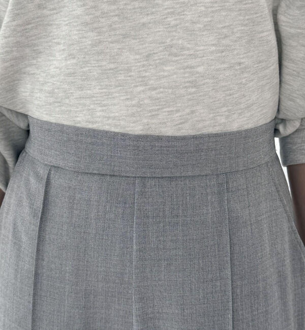 Doux archives「センターピンタックセミフレアパンツ」|チノ|