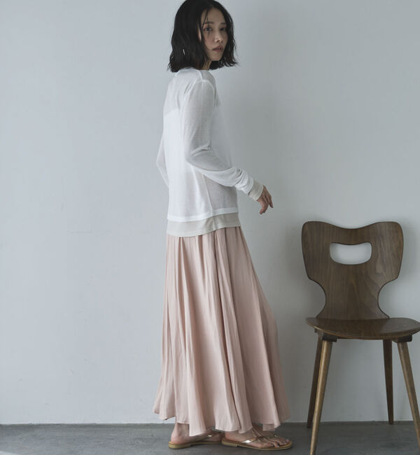 Doux archives「レイヤード風ロンＴｅｅ」|Tシャツ・カットソー|