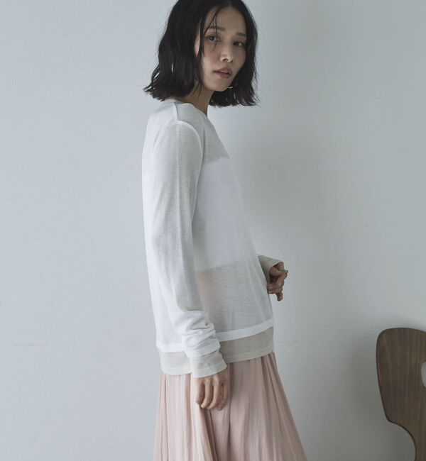 Doux archives「レイヤード風ロンＴｅｅ」|Tシャツ・カットソー|