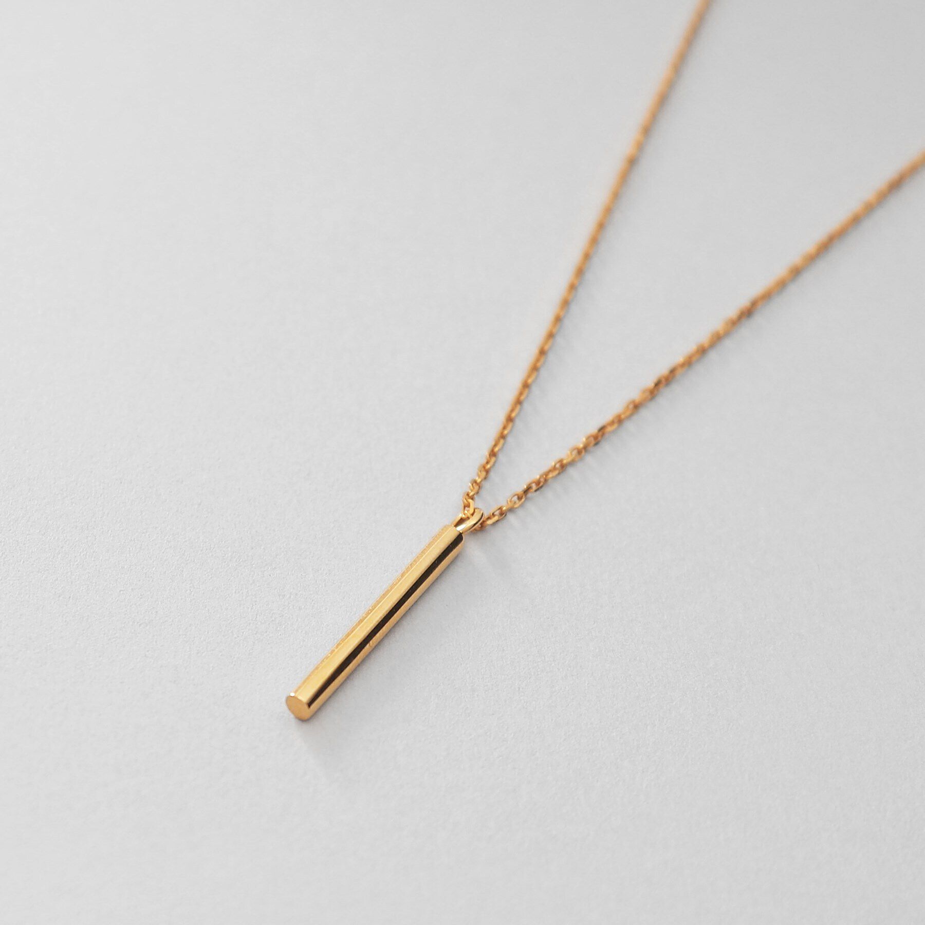 COCOSHNIK ONKITSCH「シルバー オーバルバーネックレス GP」|ネックレス|