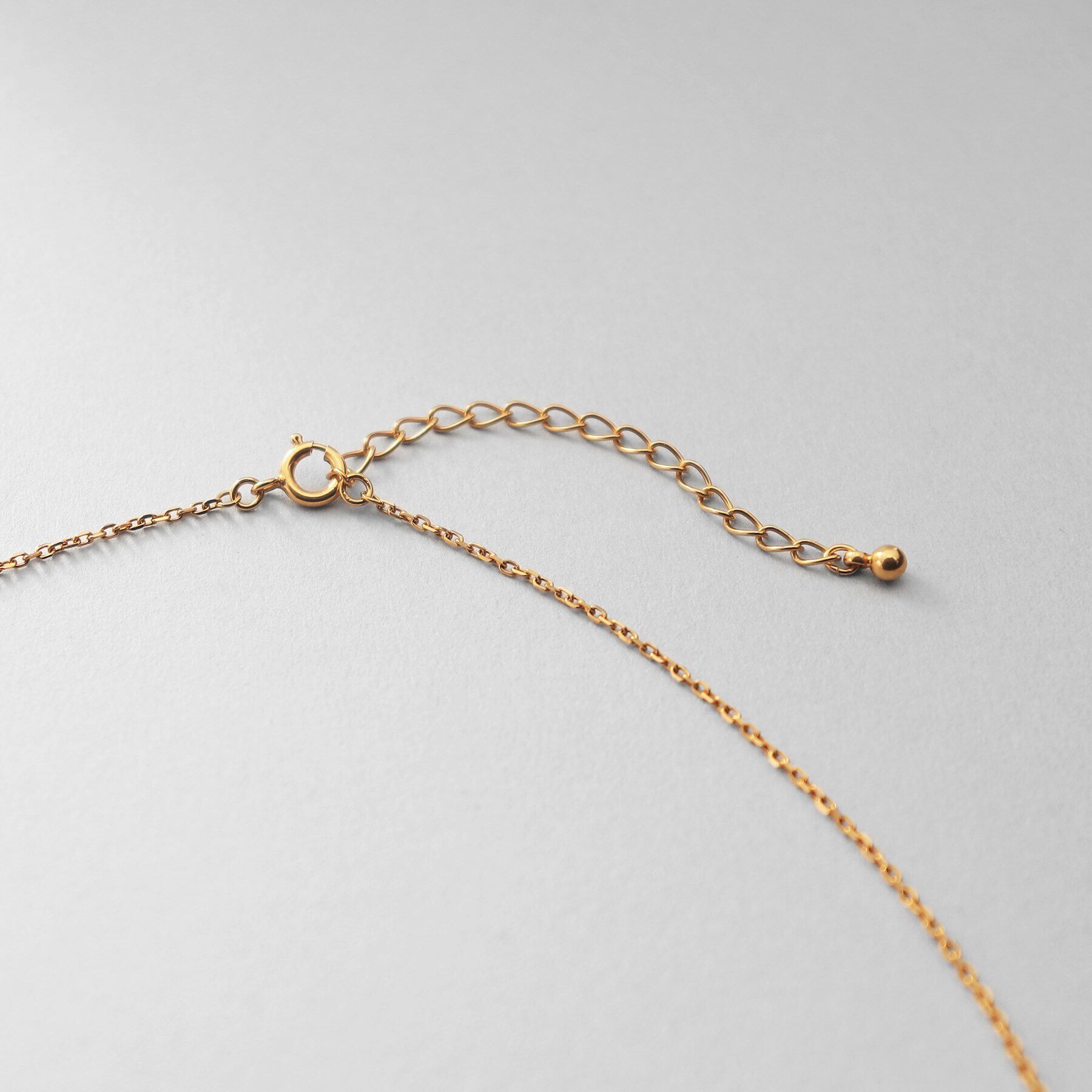 COCOSHNIK ONKITSCH「シルバー オーバルバーネックレス GP」|ネックレス|