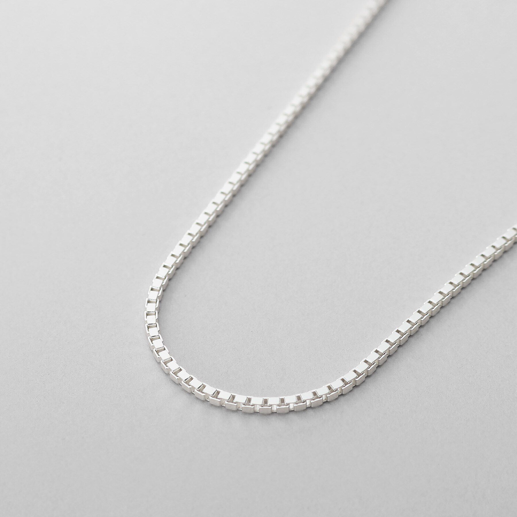 COCOSHNIK ONKITSCH「シルバー デザインチェーン ベネチアンネックレスM（55cm）」|ネックレス|