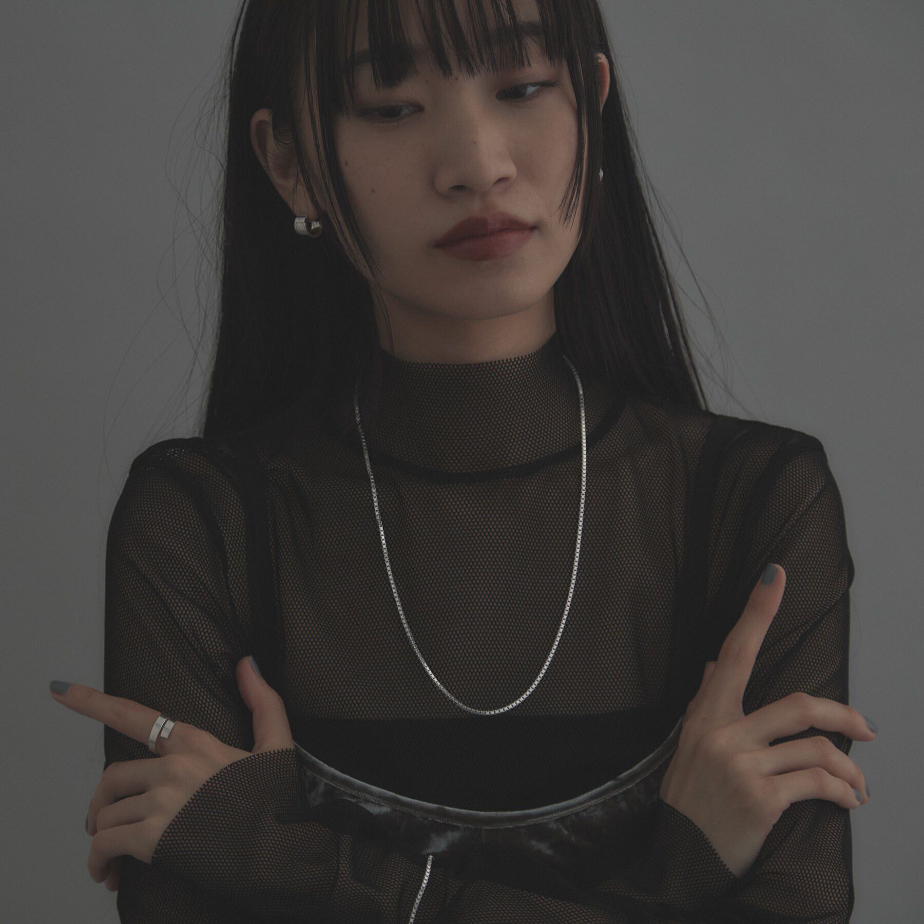 COCOSHNIK ONKITSCH「シルバー デザインチェーン ベネチアンネックレスM（55cm）」|ネックレス|