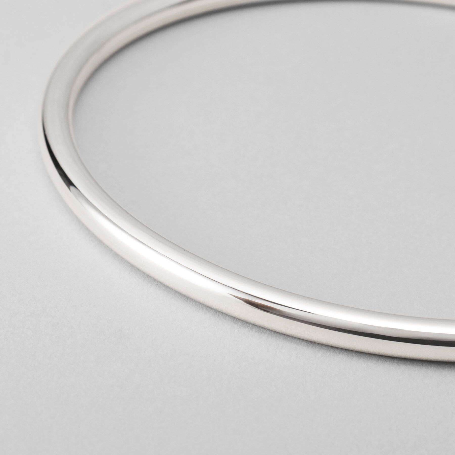 COCOSHNIK ONKITSCH「シルバー ホロウフレキシブルチョーカーL」|ネックレス|