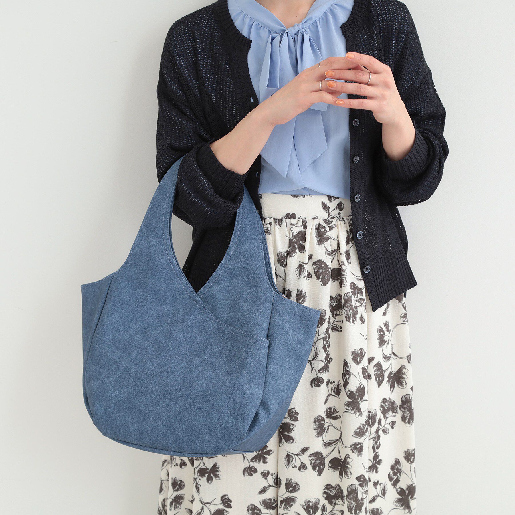 SHOO･LA･RUE「前後ポケットバルーントートバッグ」|トートバッグ|