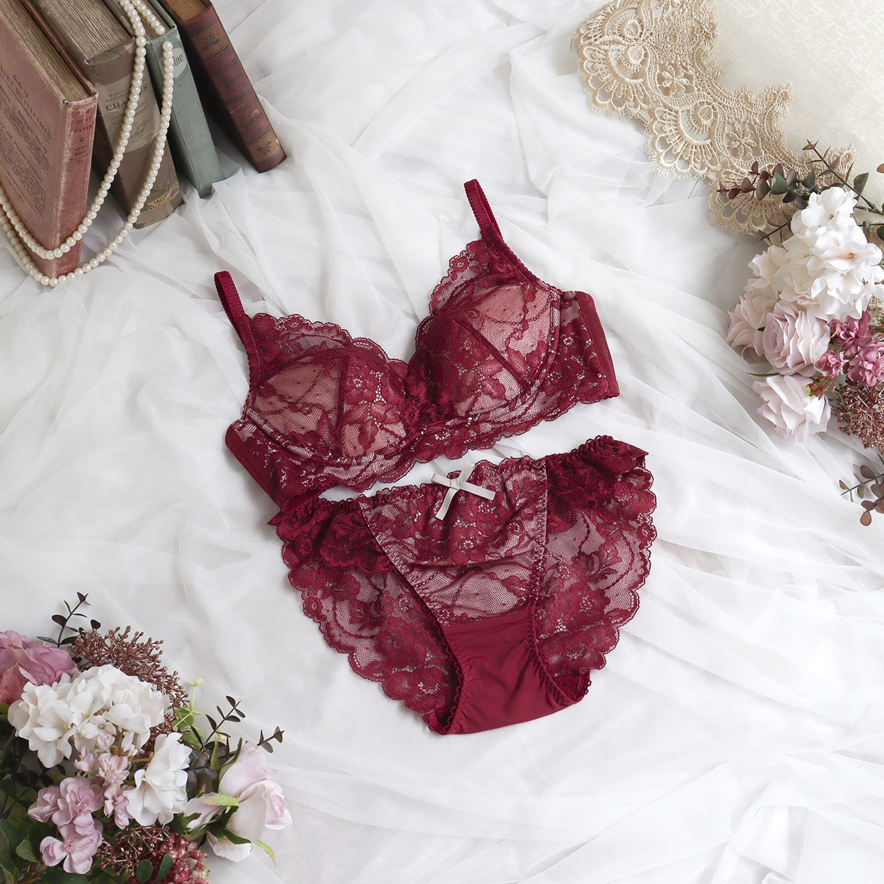 Risa Magli「ノーラ ナチュラルアレンジブラ（M-L）」|インナー|