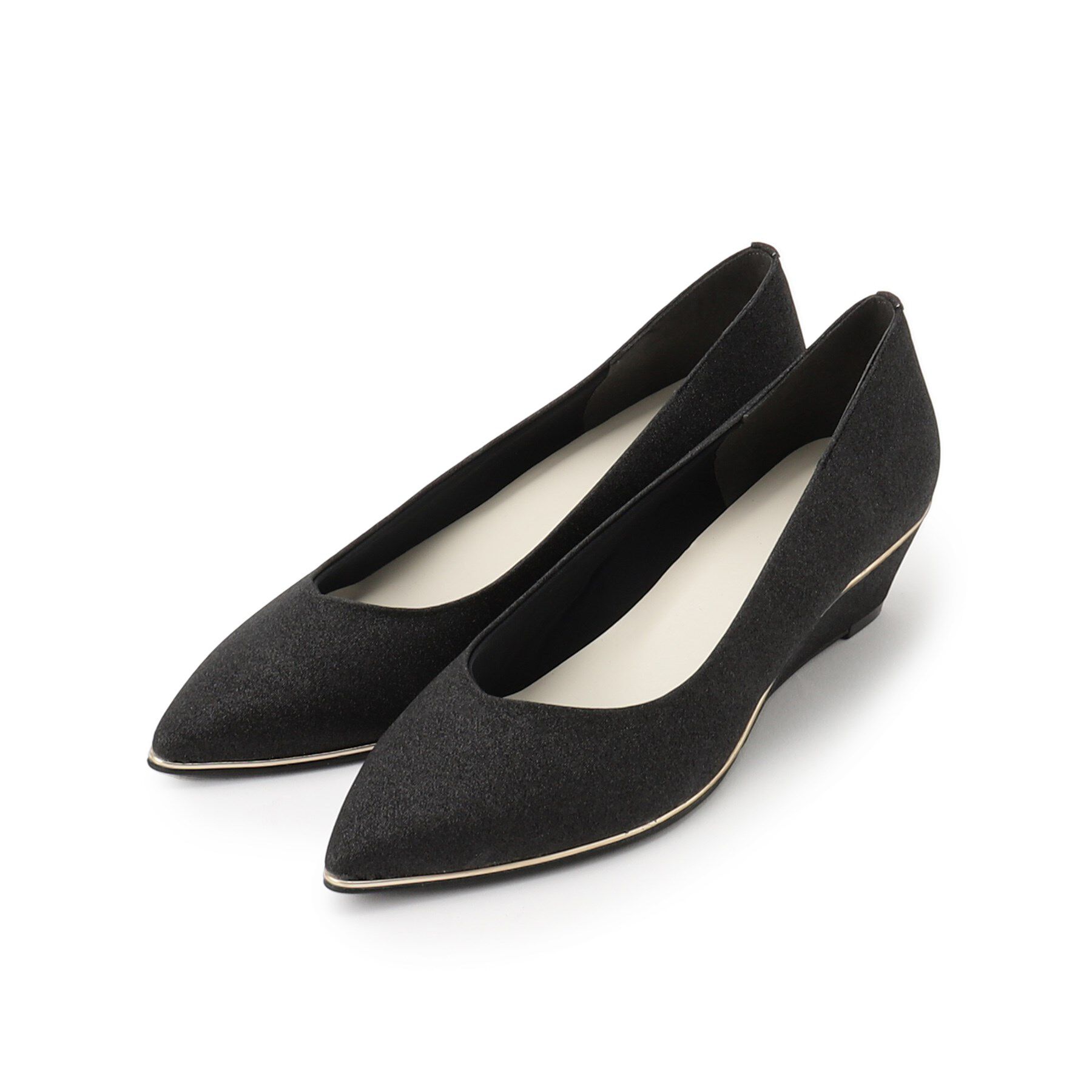 ESPERANZA「ポインテッドウェッジパンプス」|パンプス|