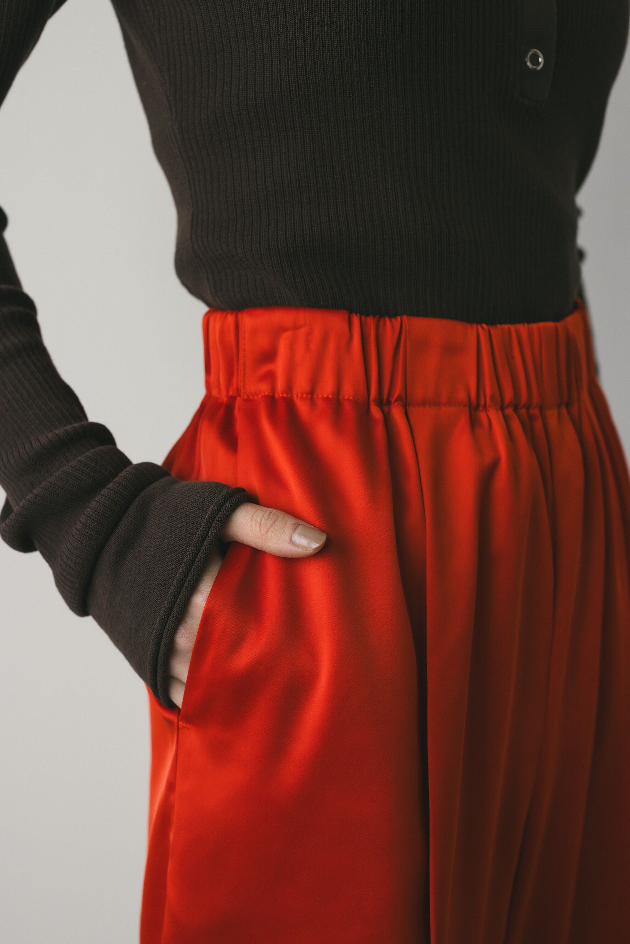 STYLEMIXER「イージーフォルムサテンパンツ」|その他|