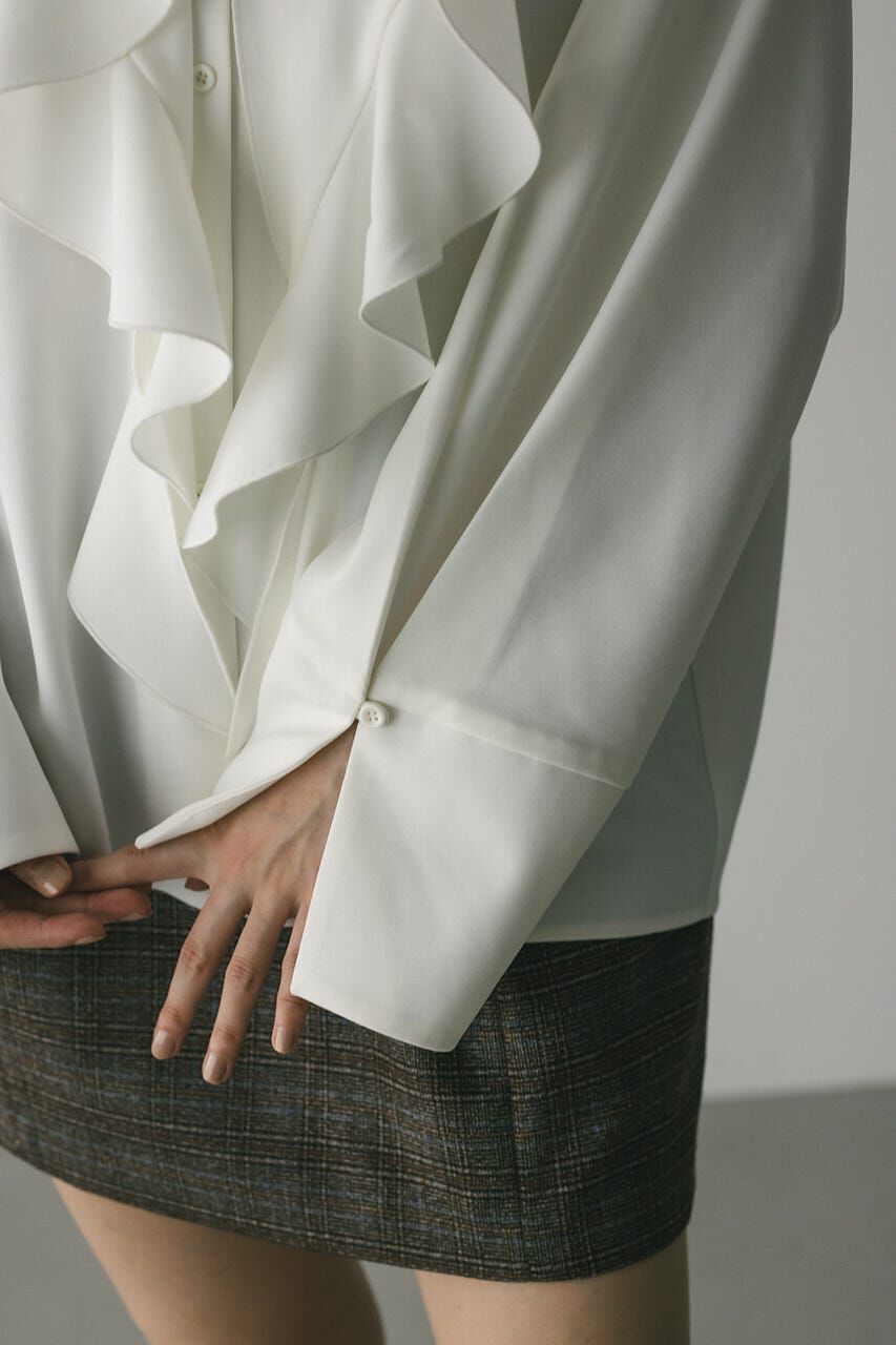 STYLEMIXER「ラッフルカラーシャツ」|シャツ・ブラウス|