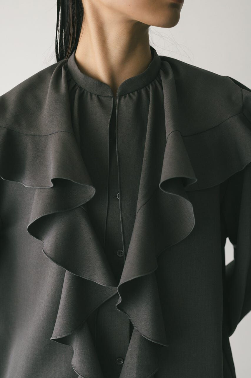 STYLEMIXER「ラッフルカラーシャツ」|シャツ・ブラウス|