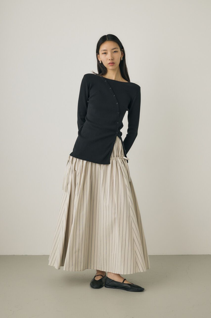 MOUSSY「ボリュームスカート　オーガニックコットン使用」|スカート|