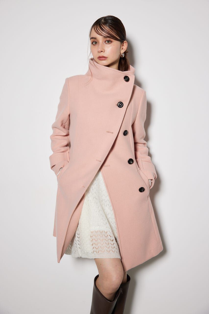 rienda「オーバーネックシンデレララインミニコート」|その他|