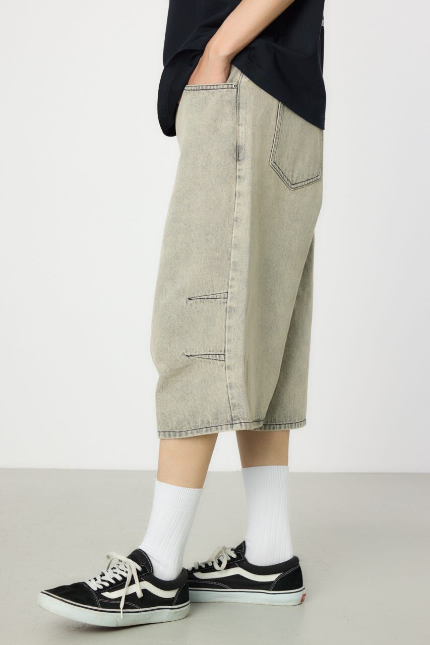 RODEO CROWNS「デニムバミューダパンツ」|デニム|