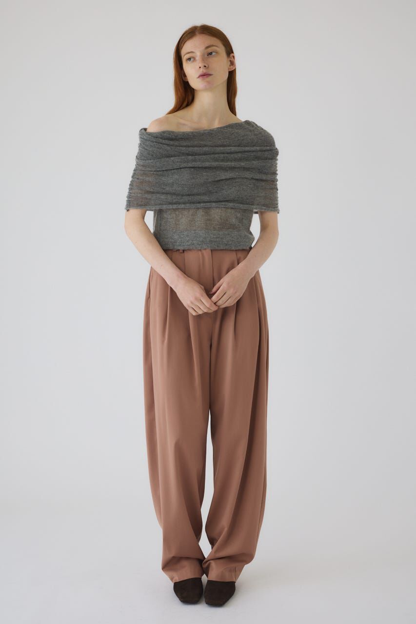 RIM.ARK 「Off shoulder compact tops」|ニット・セーター|