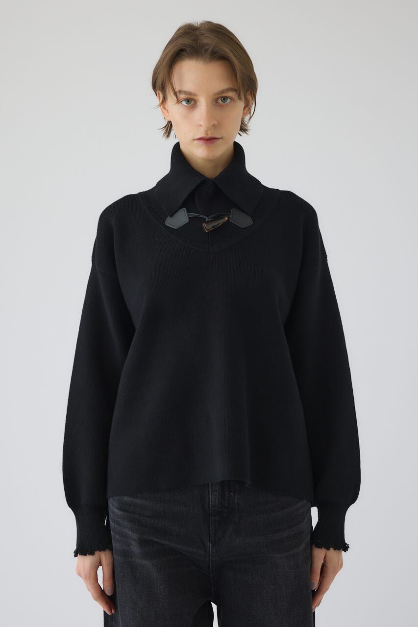 RIM.ARK 「Toggle motif knit tops」|ニット・セーター|