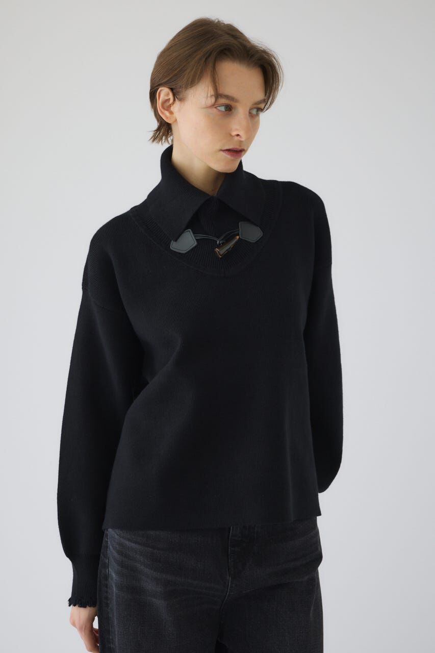 RIM.ARK 「Toggle motif knit tops」|ニット・セーター|