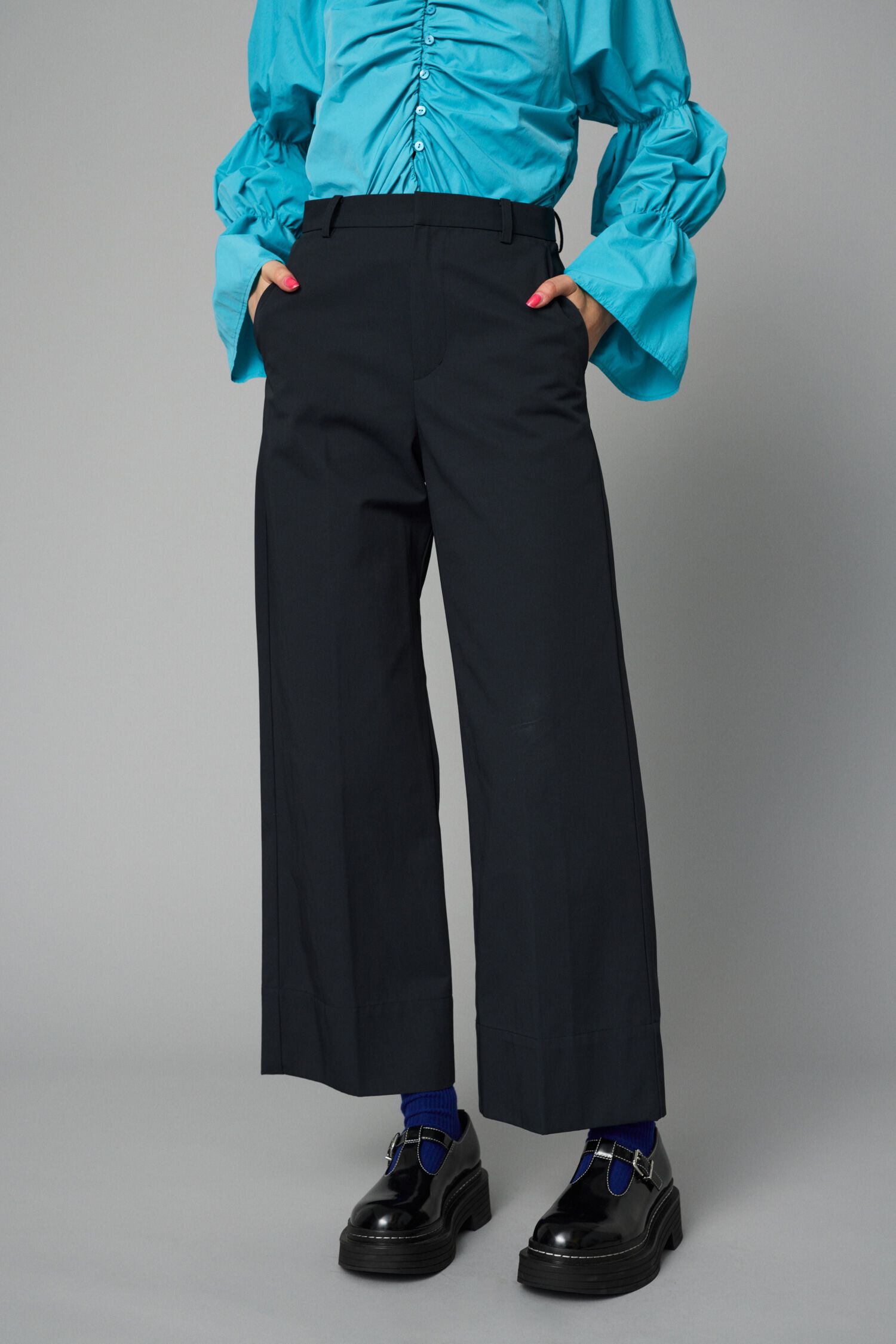 HeRIN.CYE「Straight chino pants」|その他|NVY