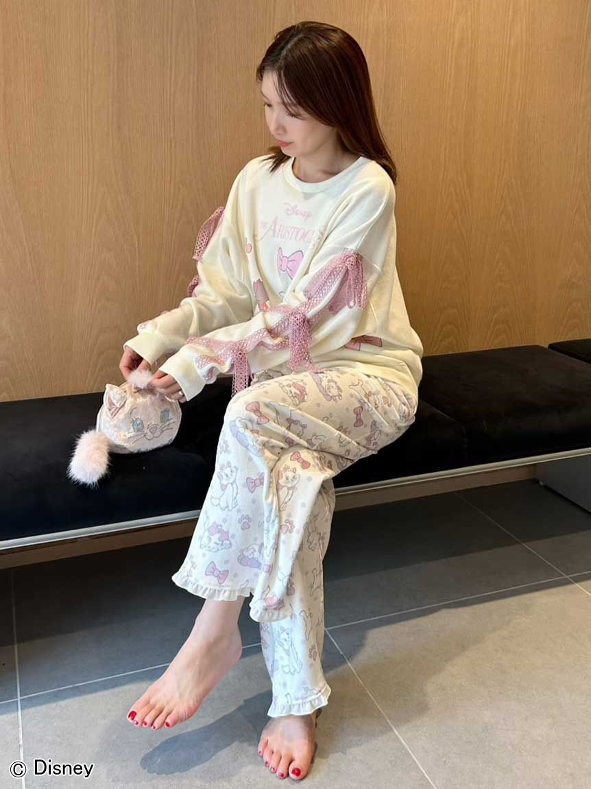 SNIDEL HOME「【The Aristocats】総柄ロングパンツ」|ルームウェア|