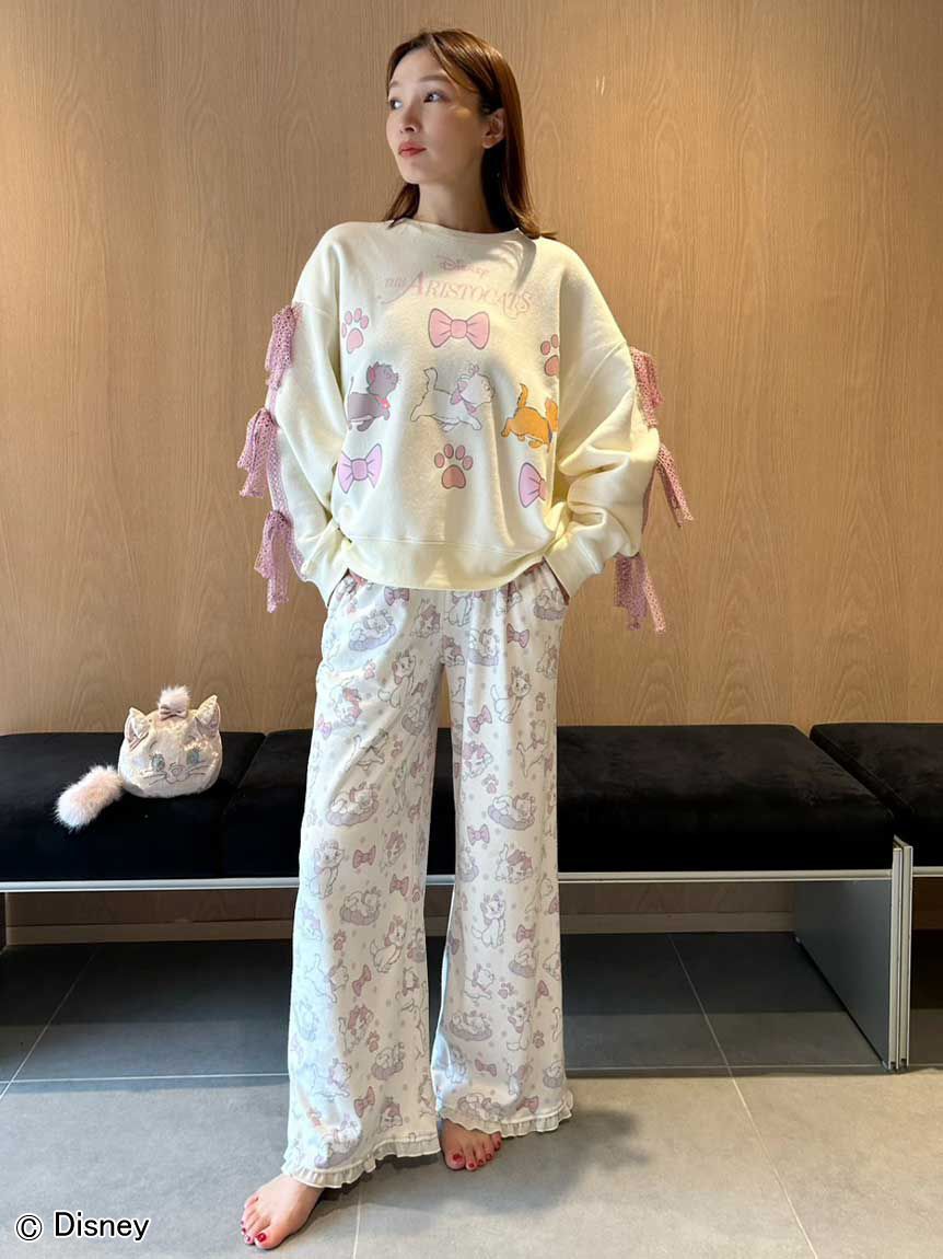 SNIDEL HOME「【The Aristocats】総柄ロングパンツ」|ルームウェア|
