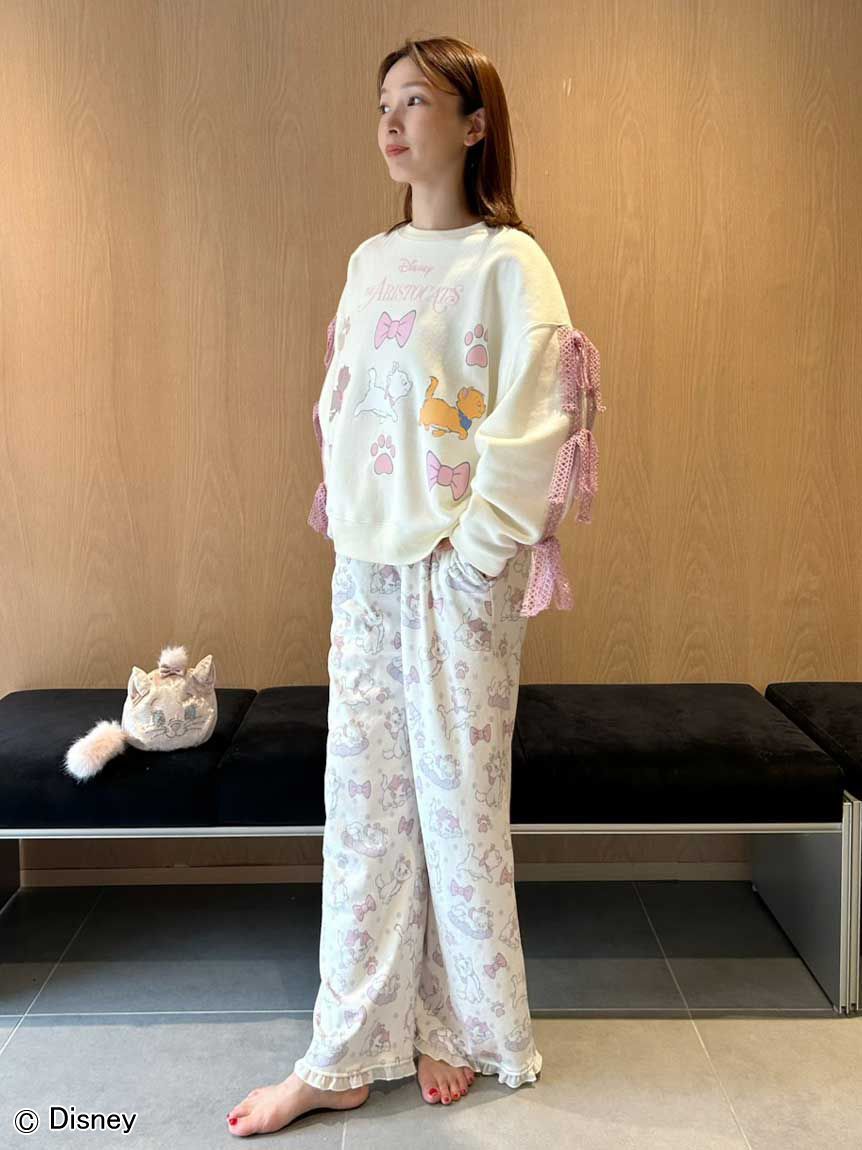 SNIDEL HOME「【The Aristocats】総柄ロングパンツ」|ルームウェア|