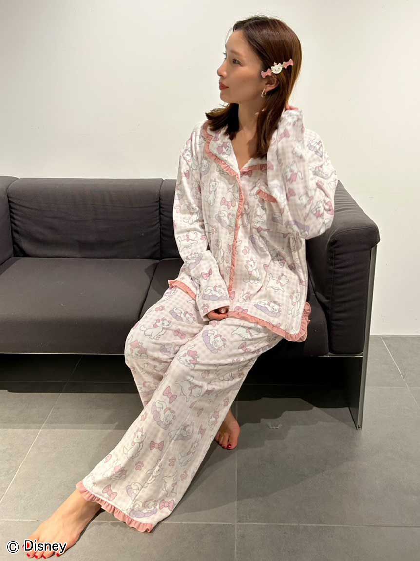 SNIDEL HOME「【The Aristocats】総柄ロングパンツ」|ルームウェア|