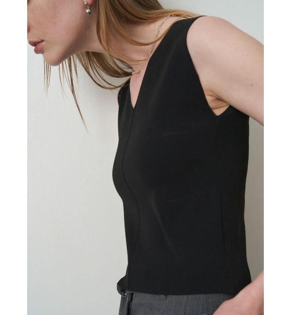 ELENDEEK「2WAY KNIT TANK」|タンクトップ|