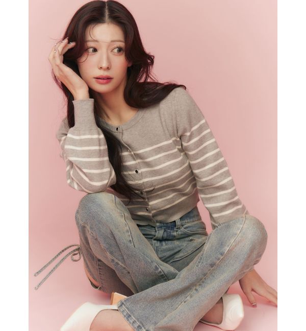 RESEXXY「【追加生産分】カットアウトリボンデニムパンツ」|デニム|