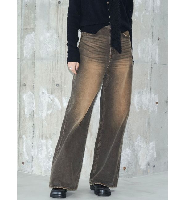 EMODA「【VEQUM】RIM WIDE JEANS」|デニム|