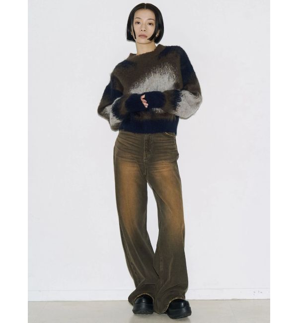 EMODA「【VEQUM】RIM WIDE JEANS」|デニム|